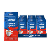 Lavazza empaque frontal mostrando el brick y etiqueta, beneficio: identificación rápida