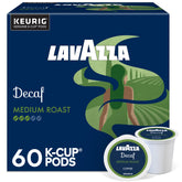 Lavazza frente del paquete mostrando 60 cápsulas y conveniencia