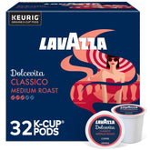Lavazza paquete Dolcevita Classico vista frontal con beneficio práctico