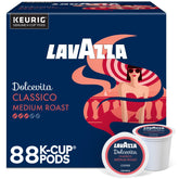 Lavazza empaque frontal mostrando diseño y conveniencia para almacenamiento