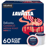 Lavazza Dolcevita frontal caja mostrando cantidad y formato práctico