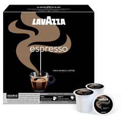 Lavazza café molido textura en detalle que sugiere aromas frutales y cuerpo