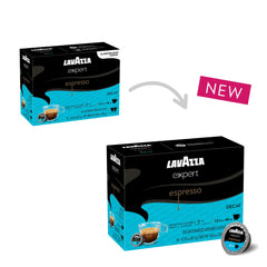 Lavazza cápsula en primer plano destacando sello y conservación del aroma