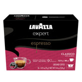 Lavazza frontal del paquete que muestra diseño y cantidad 36
