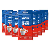 Lavazza empaque frontal Crema e Gusto mostrando diseño y ventaja de contenido