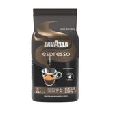 Lavazza empaque frontal mostrando marca y 2.2 lb, ideal para almacenamiento