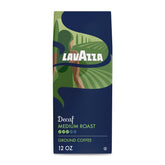 Lavazza frente del envase mostrando bolsa y marca, mantiene aroma