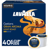 Lavazza empaque frontal mostrando la caja y beneficios