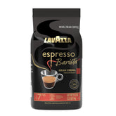 Lavazza gran crema vista frontal del paquete mostrando marca y peso