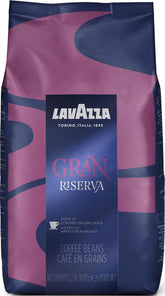 Lavazza bolsa frente mostrando diseño y peso, conveniencia de 2.2 lb