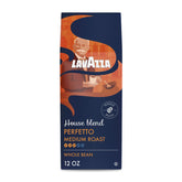 Lavazza House Blend Perfetto frontal de paquete muestra 340 g y frescura