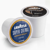 Lavazza pack frontal mostrando las cuatro cajas, variedad y conveniencia