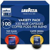 Lavazza pack frontal mostrando ambas mezclas y cantidad