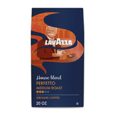 Lavazza Perfetto frente del paquete mostrando diseño y peso 20 oz
