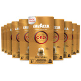 lavazza pack frontal mostrando 100 cápsulas y diseño elegante