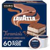 Lavazza caja frontal mostrando 60 cápsulas y atractivo empaque