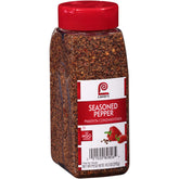 Lawry's envase frente mostrando etiqueta y tamaño, aporta sabor uniforme