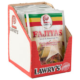 Lawry's paquete frontal mostrando envase y marca, ideal para almacenamiento