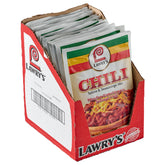 Lawry's frente del envase mostrando diseño y tamaño práctico