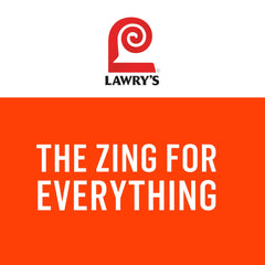 Lawry's textura cercana de granos y pimiento rojo, aporta color y sabor
