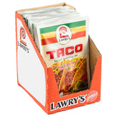 Lawry's sobre frontal mostrando packaging y conveniencia