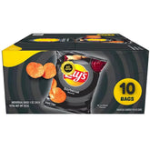 Chocolatto Lays Barbecue frente del empaque práctico para llevar