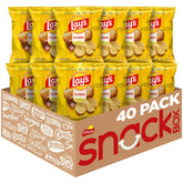 Lay's empaque frontal con diseño clásico y presentación apetitosa
