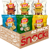 Lay's pack frontal mostrando variedad y conveniencia