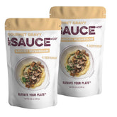 Le Sauce & CO frente del empaque con información visible y ventaja eco