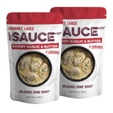 Le Sauce & CO envase frontal mostrando la bolsa y beneficios rápidos