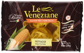 Le Veneziane paquete frontal mostrando diseño y beneficio sin gluten