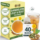 LeafLea empaque frontal mostrando 40 bolsitas y etiqueta clara