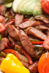 Legg's A.C. Legg mezcla de chorizo en carne ilustrando facilidad de preparación casera