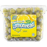 LEMONHEAD vista frontal del bote grande, ideal para compartir