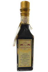 Leonardi botella frontal mostrando etiqueta Gold Seal y diseño elegante