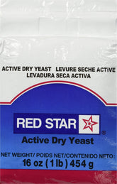LeSaffre Red Star empaque frontal sellado al vacío mostrando 1 lb y beneficio de conservación prolongada