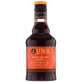 Liber & Co. botella frontal mostrando etiqueta y color vibrante
