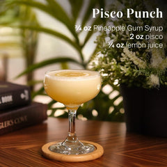 Liber & Co. en Pisco Punch preparado, mejora jugosidad y balance
