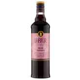 Liber & Co. botella frontal mostrando color rubí y etiqueta clara
