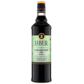 Liber & Co. botella frontal de jarabe de higo, presentación clara y profesional