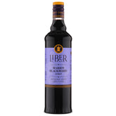 Liber & Co. botella frontal mostrando etiqueta y beneficio de sabor auténtico