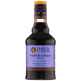 Liber & Co. botella frontal mostrando jarabe de marionberry y lujo