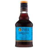 Liber & Co. botella frontal del jarabe demerara mostrando etiqueta y tamaño