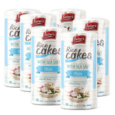 Lieber's vista frontal del pack de 6 con diseño claro y sal marina