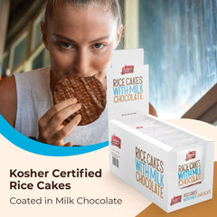Textura del chocolate y arroz integral Lieber's para sabor equilibrado