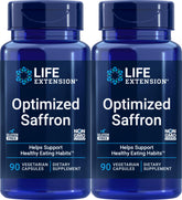 Life Extension frasco frente mostrando etiqueta clara y pack doble