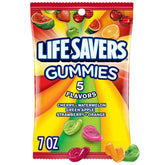 Life Savers bolsa frontal mostrando 5 sabores, práctico para eventos