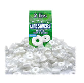 Life Savers paquete frontal mostrando 2 lb y etiquetado, ideal para compartir