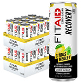 LIFEAID caja 24 latas Citrus Medley vista general y conveniencia