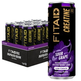 LIFEAID lata frontal Sour Grape mostrando diseño y beneficio de recuperación rápida